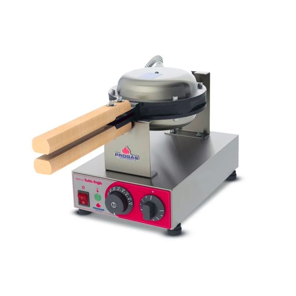 Máquina Chapa Prensa Molde de Bubble Waffle Profissional PRKB-10 Progás