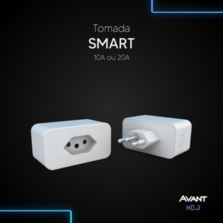 Tomada Inteligente Smart Wi-fi 20a 110v/220v Bivolt Branco Avant Neo em Oferta na Shopee