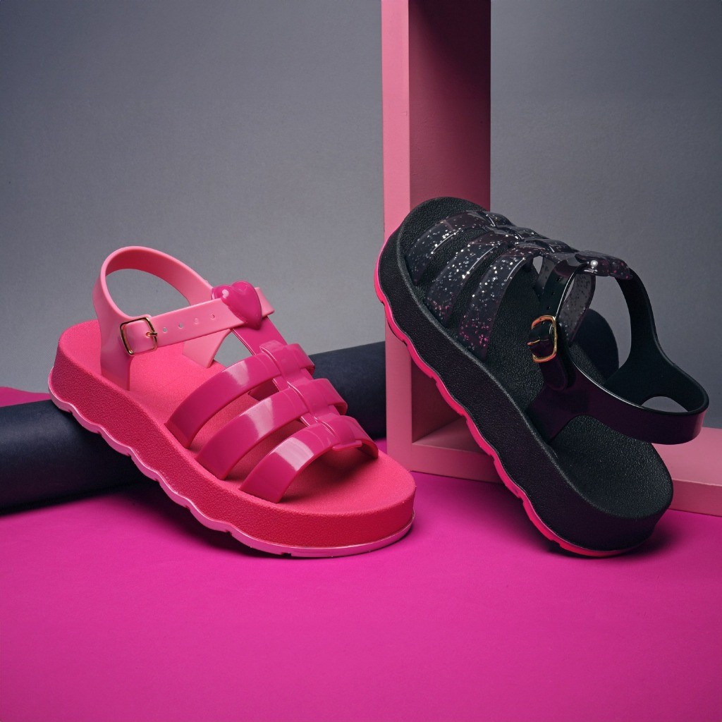 Kit 2 Pares Sandália PAPETE LULU  Juvenil  Blogueirinha 890 Promoção Envio Imediato em Oferta na Shopee