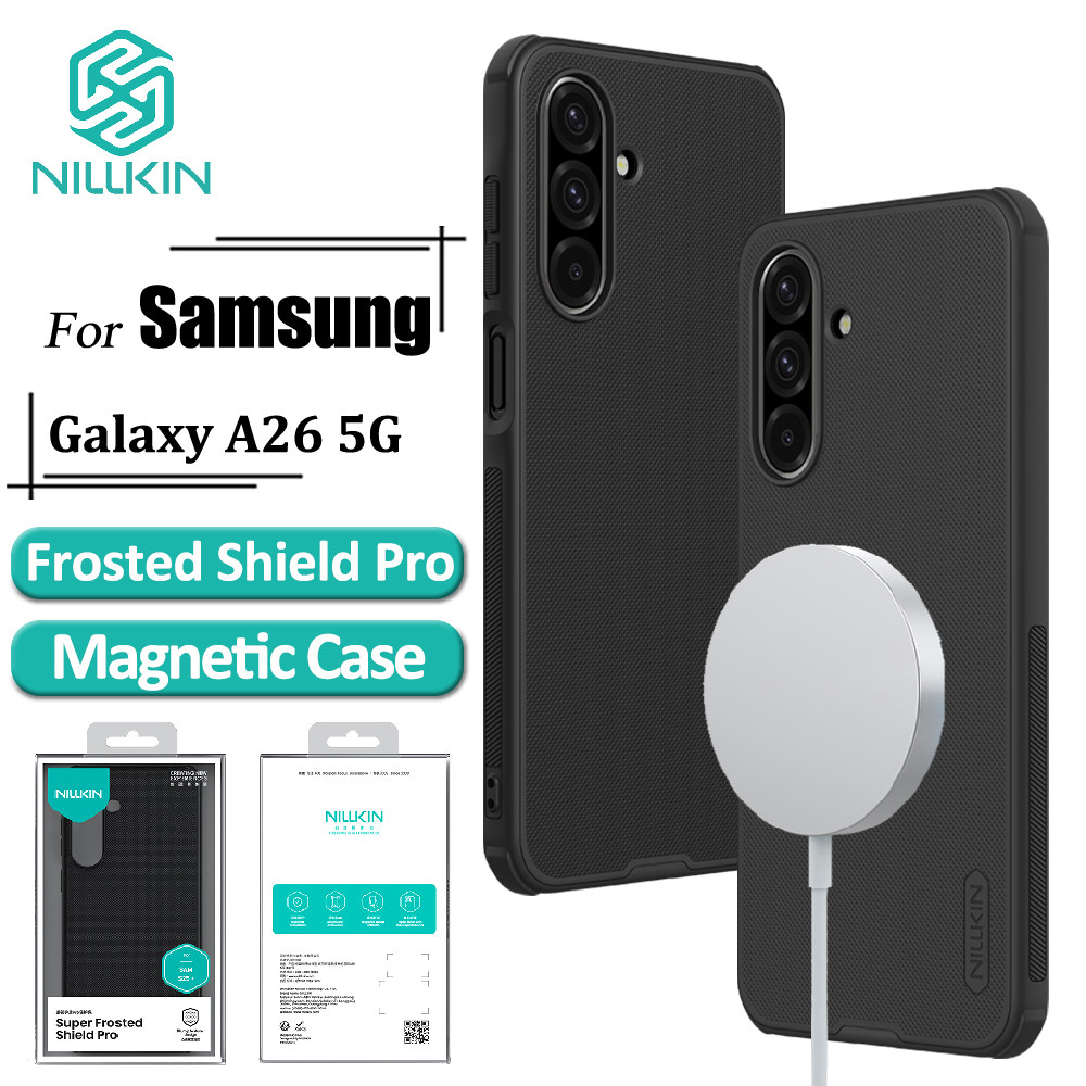 Nillkin Capa Magnética Para Samsung Galaxy A26 5G Super Frosted Shield Pro Traseira À Prova De Choque