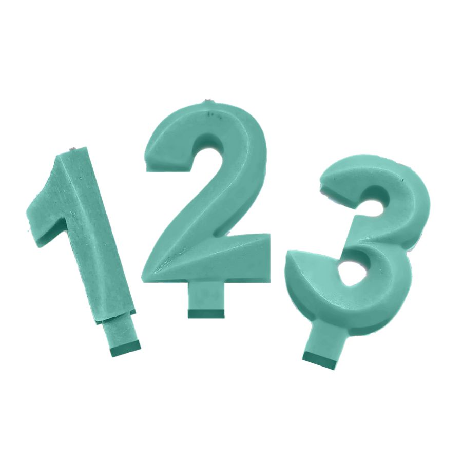 Vela Candy Verde - 01 Unidade - Festcolor - Rizzo Distribuidora