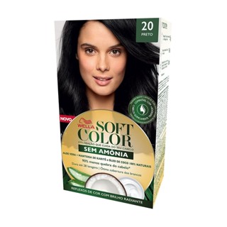 Kit Tintura Soft Color Preto 20 Soft Color