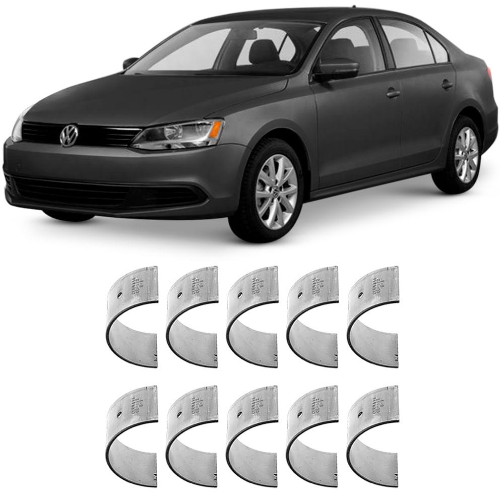 Bronzina Casquilho Mancal 0.25 Jetta Golf Passat 97 a 2015 Metal Leve BC652