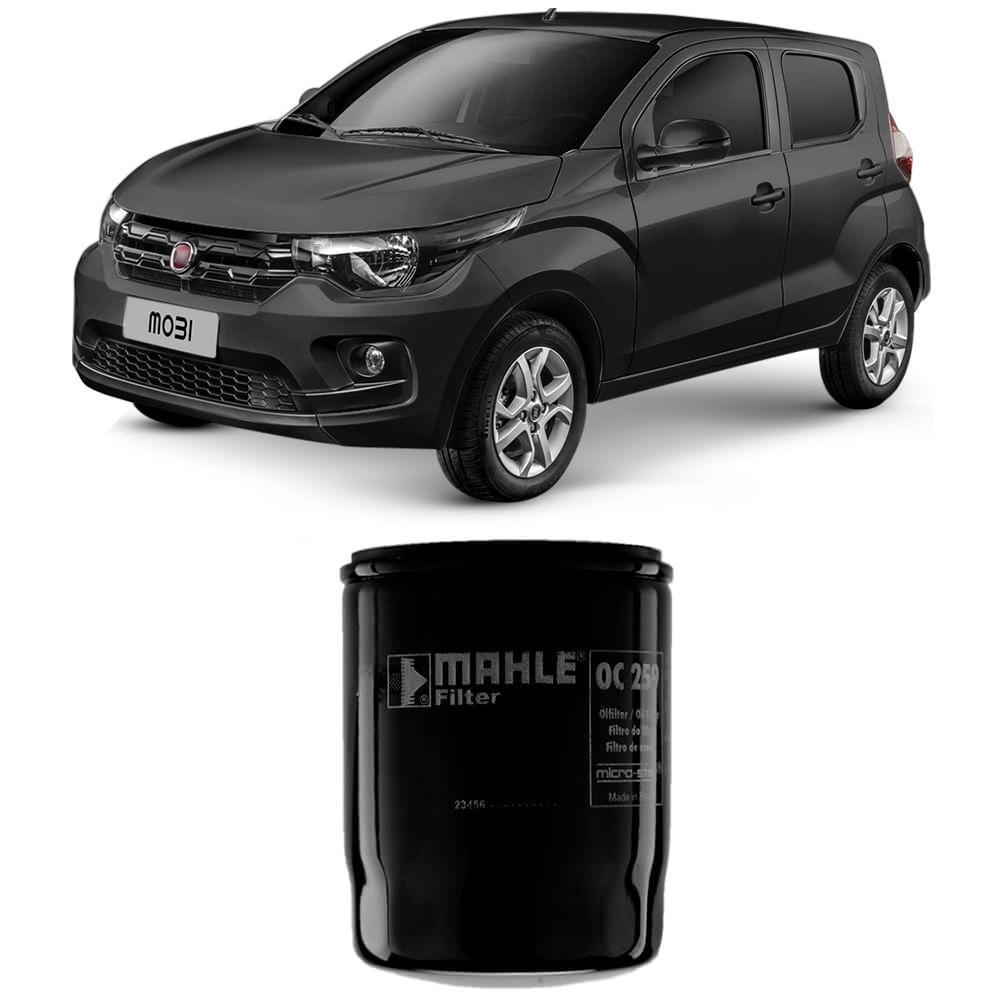 Filtro Óleo Mobi Palio Strada 1.0 1.3 1.4 Metal Leve Oc259 - Spare Parts and Accessories for Vehicles