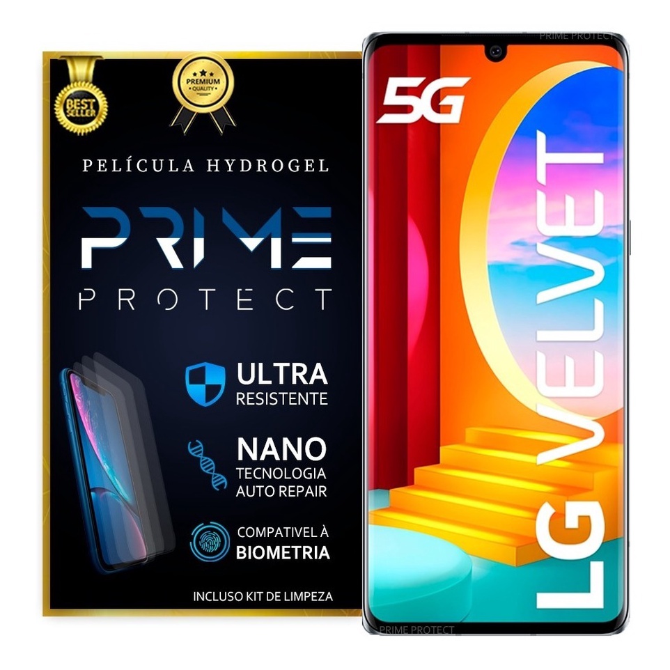 Pelicula Hidrogel LG Velvet 4g/5g Frontal Hd Anti Impacto