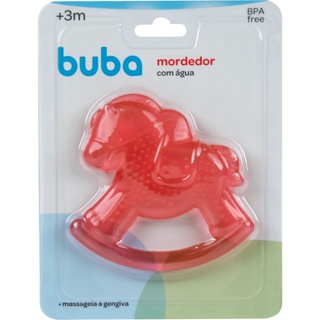 Mordedor De Água Cavalo Rosa 5227 - Buba em Oferta na Shopee