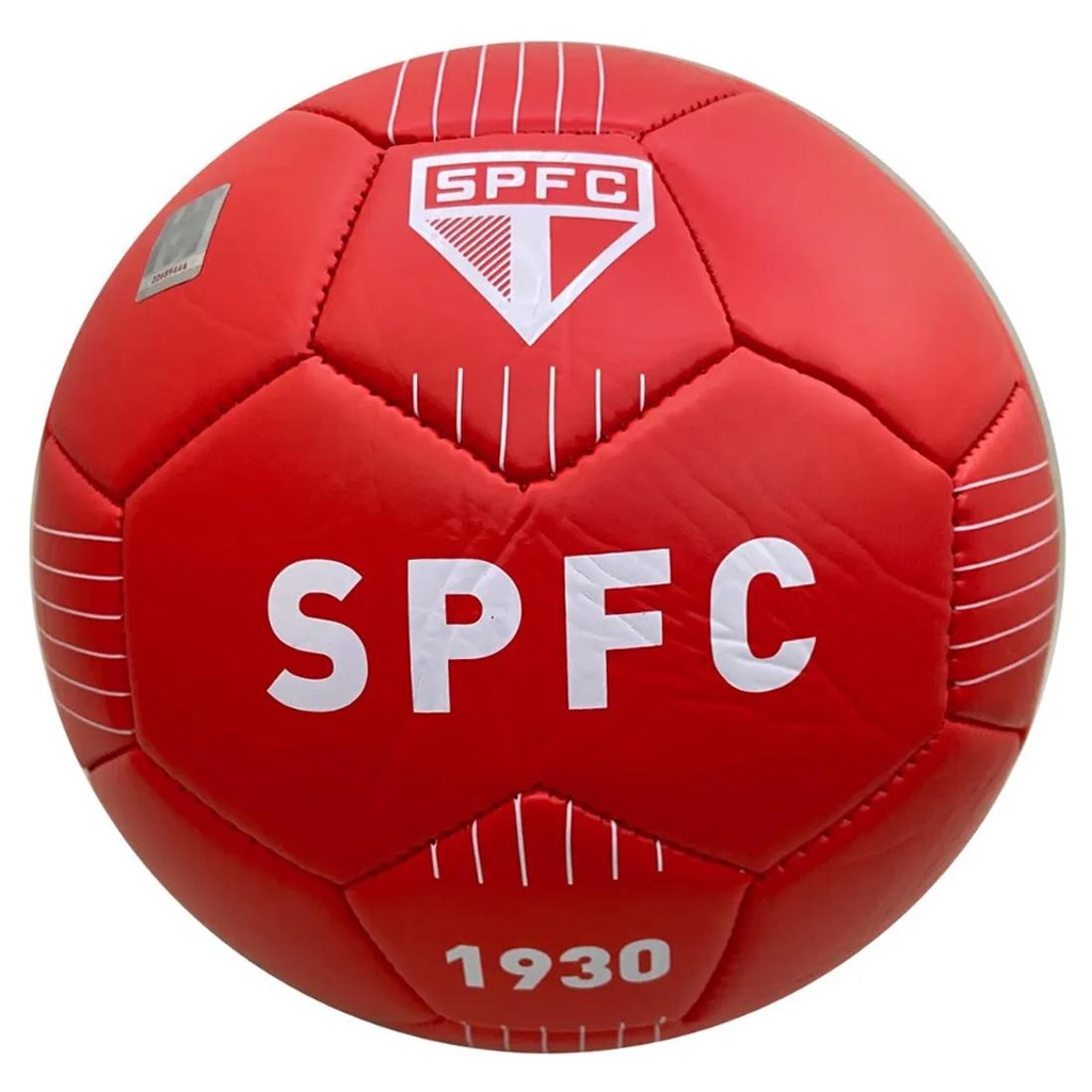 Bola De Futebol De Campo Red São Paulo N5