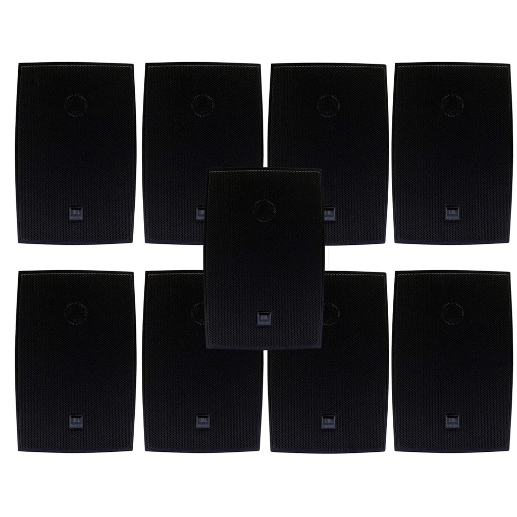 Kit 10 Caixas JBL C521P Passiva Preta - 40 Watts RMS