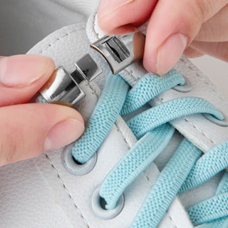 Kids Elastic Cross Buckle Shoe Laces 1 Par Sem Gravata Para Adultos Alargado Tieless Tie Shoelaces Lock Tênis Crianças