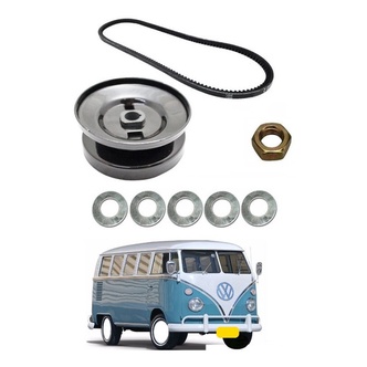 Correia + Polia + Porca + Arruela Calco Gerador Kombi em Oferta na Shopee