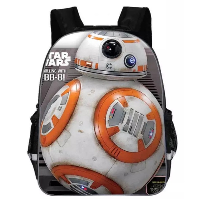 Mochila Escolar Star Wars BB-8 44cm