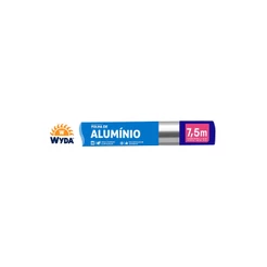 Papel Alumínio Wyda 30cm Rolo de 7,5m