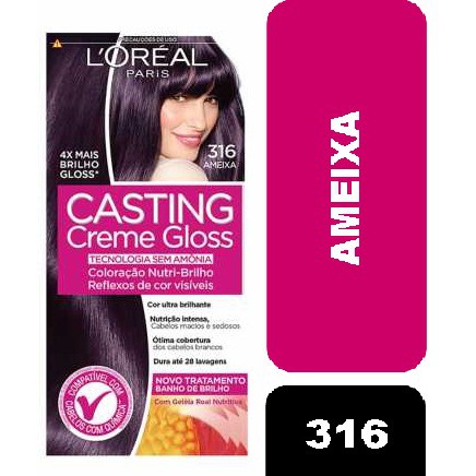 Tonalizante Casting Creme Gloss Ameixa 316