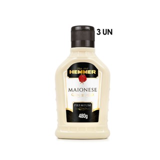 3 Maioneses Premium 480g Hemmer