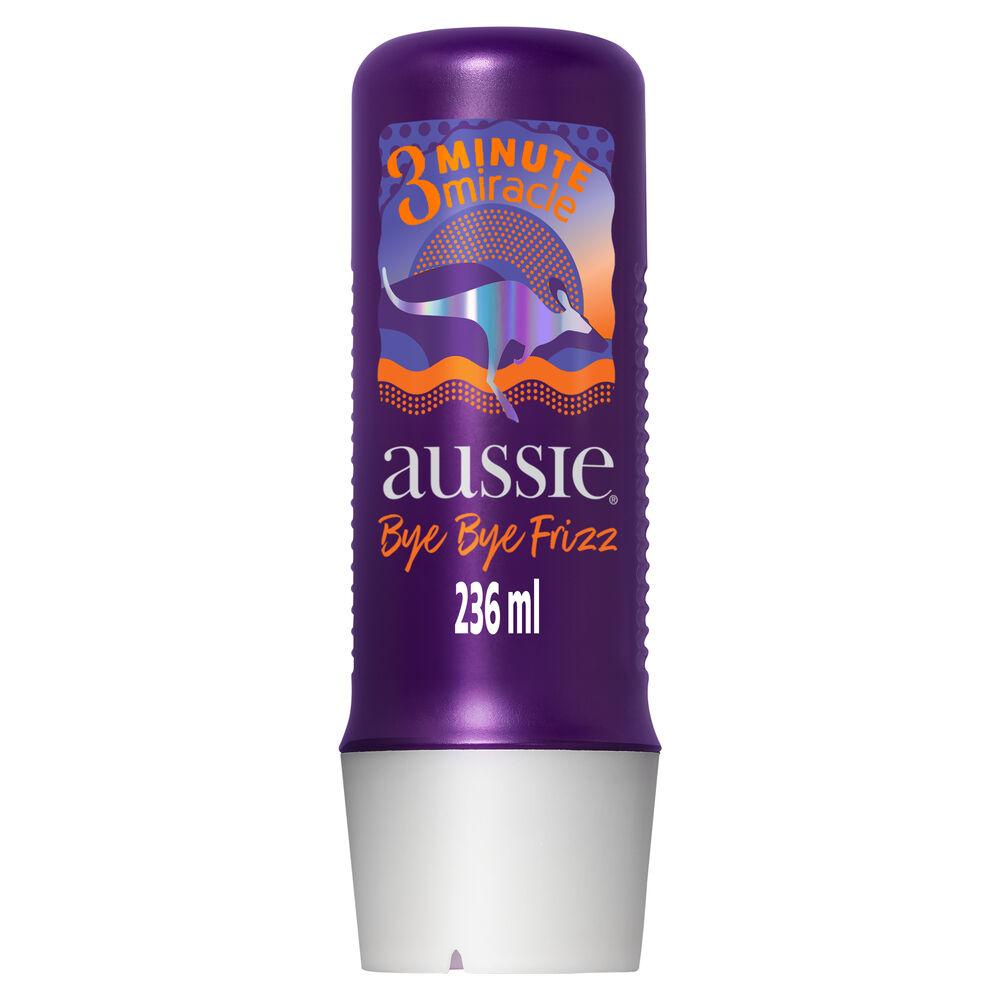 Tratamento Aussie Bye Bye Frizz 3 Minute Miracle Maciez e Brilho 236ml em Oferta na Shopee