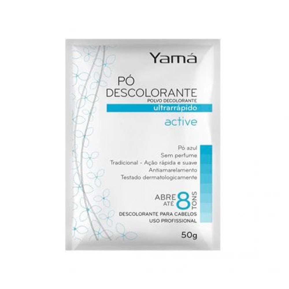 Pó Descolorante Yamá Tradicional 50g em Oferta na Shopee