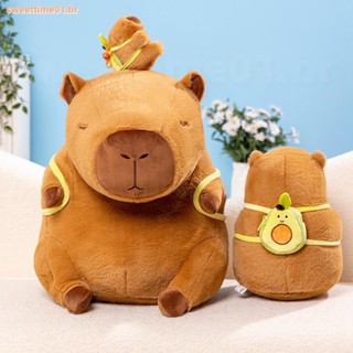 Chaveiro De Pelúcia Capybara De 20cm Boneca