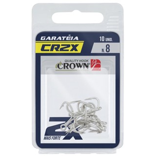 Garatéia CR2X NIQ. Nº8 c/ 10 Un - Crown