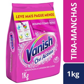 Kit com 3 Vanish Oxi Action Multi Power em Pó Refil 1Kg