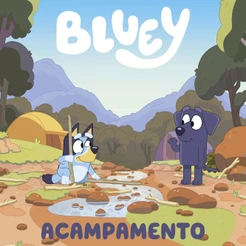 Livro Bluey - Acampamento