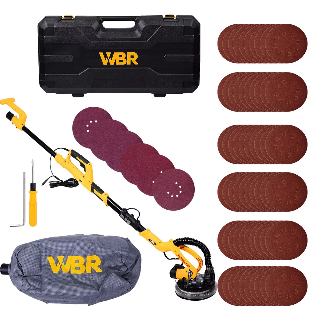 Lixadeira de Parede 750W Girafa Para Pintor Profissional Com 66 Lixas Wagner Wbr em Oferta na Shopee