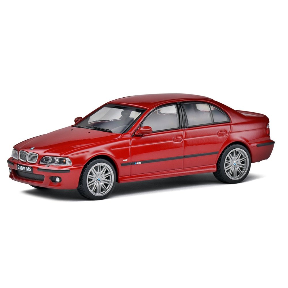 Miniatura Carro BMW M5 (E39) - 2003 - Vermelho - 1:43 - Solido