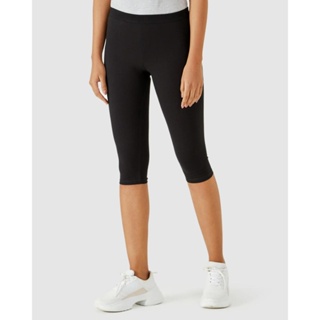 Calça Corsário Básica Feminina Cós Elástico Em Algodão em Oferta na Shopee