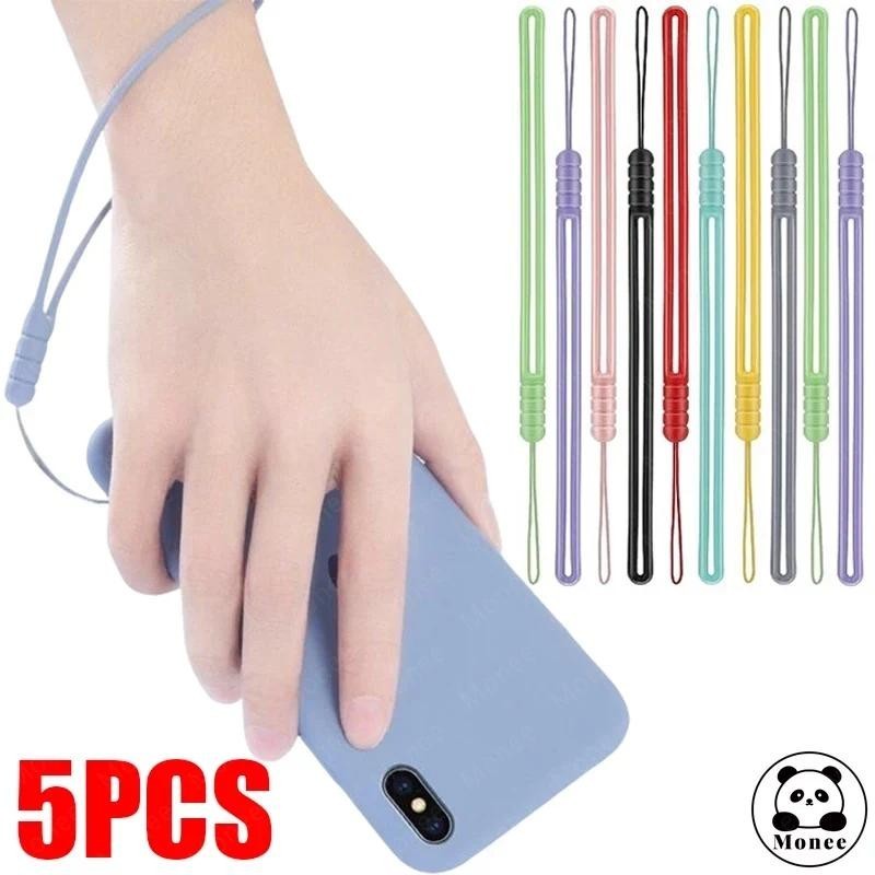 Monee Chaveiro De Cordão De Silicone Para Telefone Celular Encanta Cartão De Identificação Da Câmera Fofo Pendurar