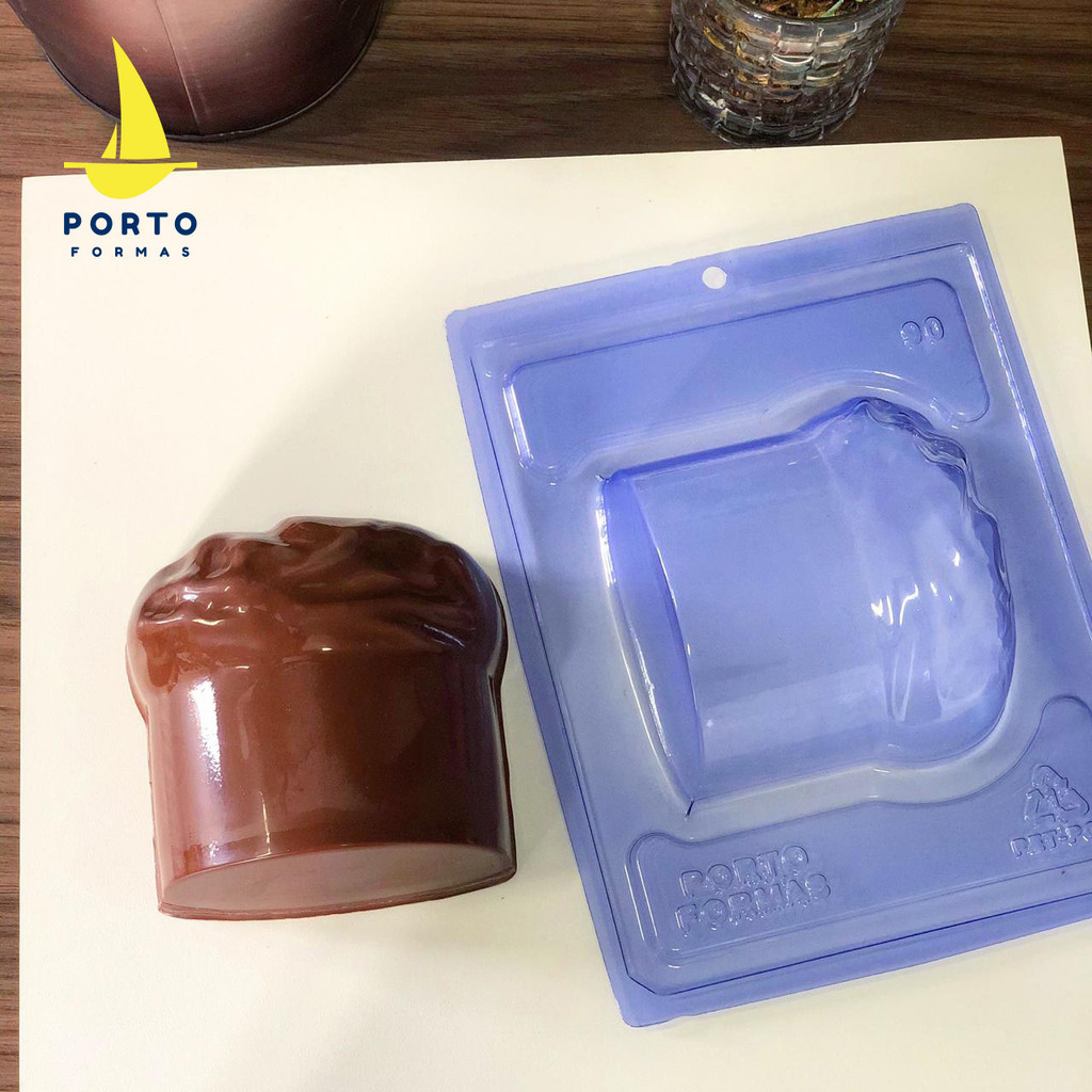 Detalhes do 1~5  Forma Silicone Porto Chocotone G Natal Especial 3 Partes P90