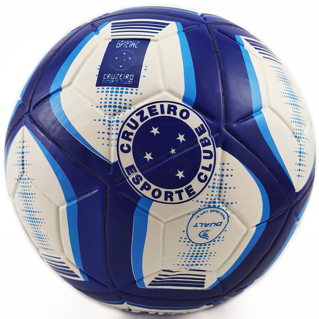 Bola Futebol Para Campo, Society Licenciada Cruzeiro EC Tamanho 5 Dualt