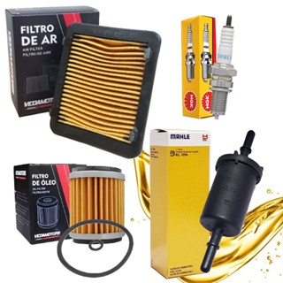 Kit de Filtros e Vela Ngk Lander 250 2016-2025 / Teneré 250 (Filtro Óleo + Filtro Ar + Filtro Combustível + Vela) em Oferta na Shopee