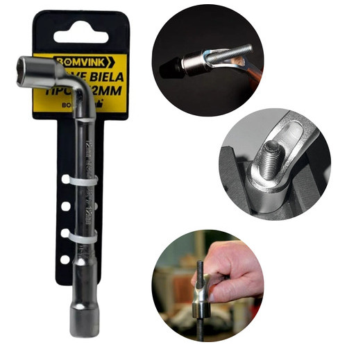 Chave Biela Tipo L De 12mm Vazada Com Furo Passante em Oferta na Shopee