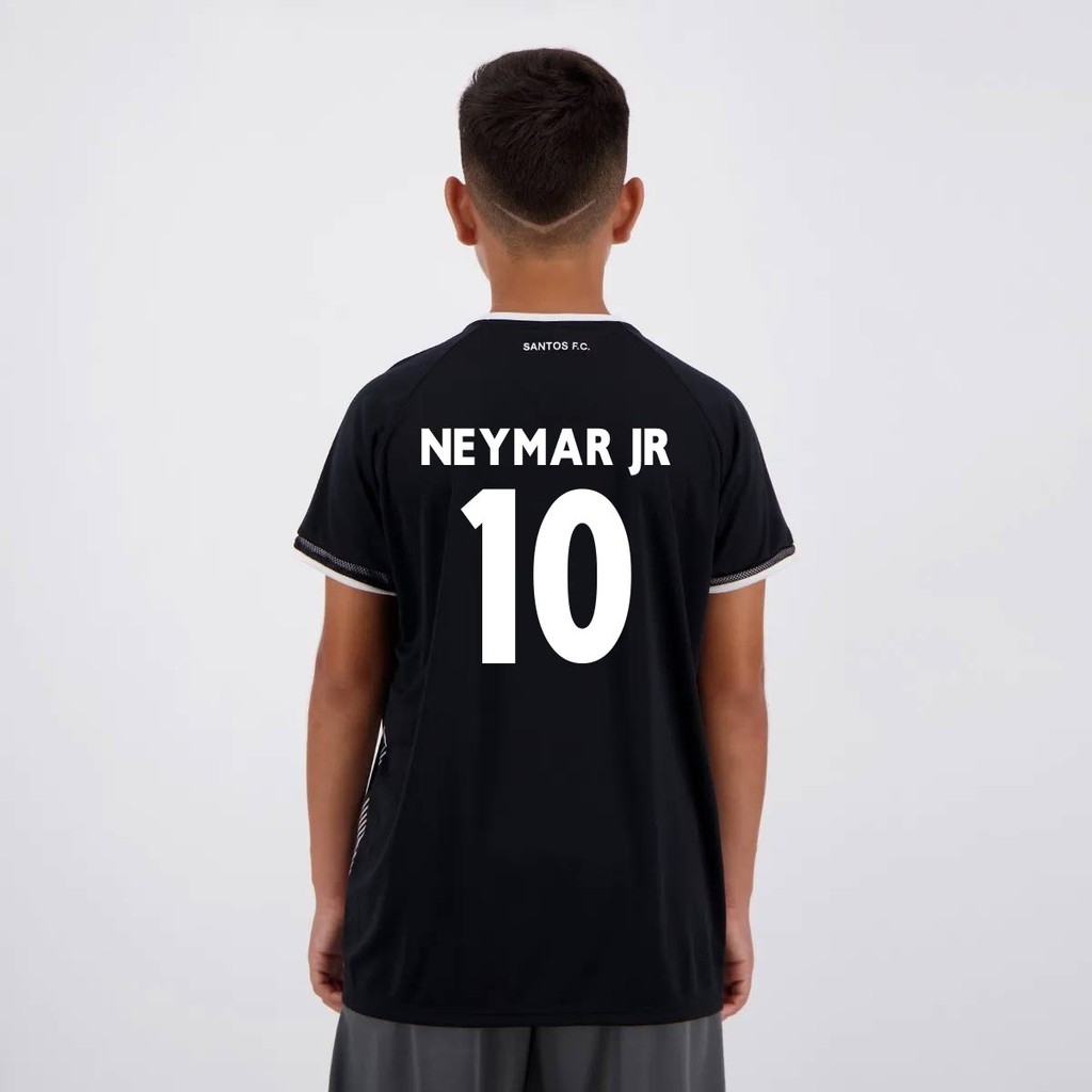 Camisa Santos Neymar JR 10 Care Infantil - Sports & Outdoors