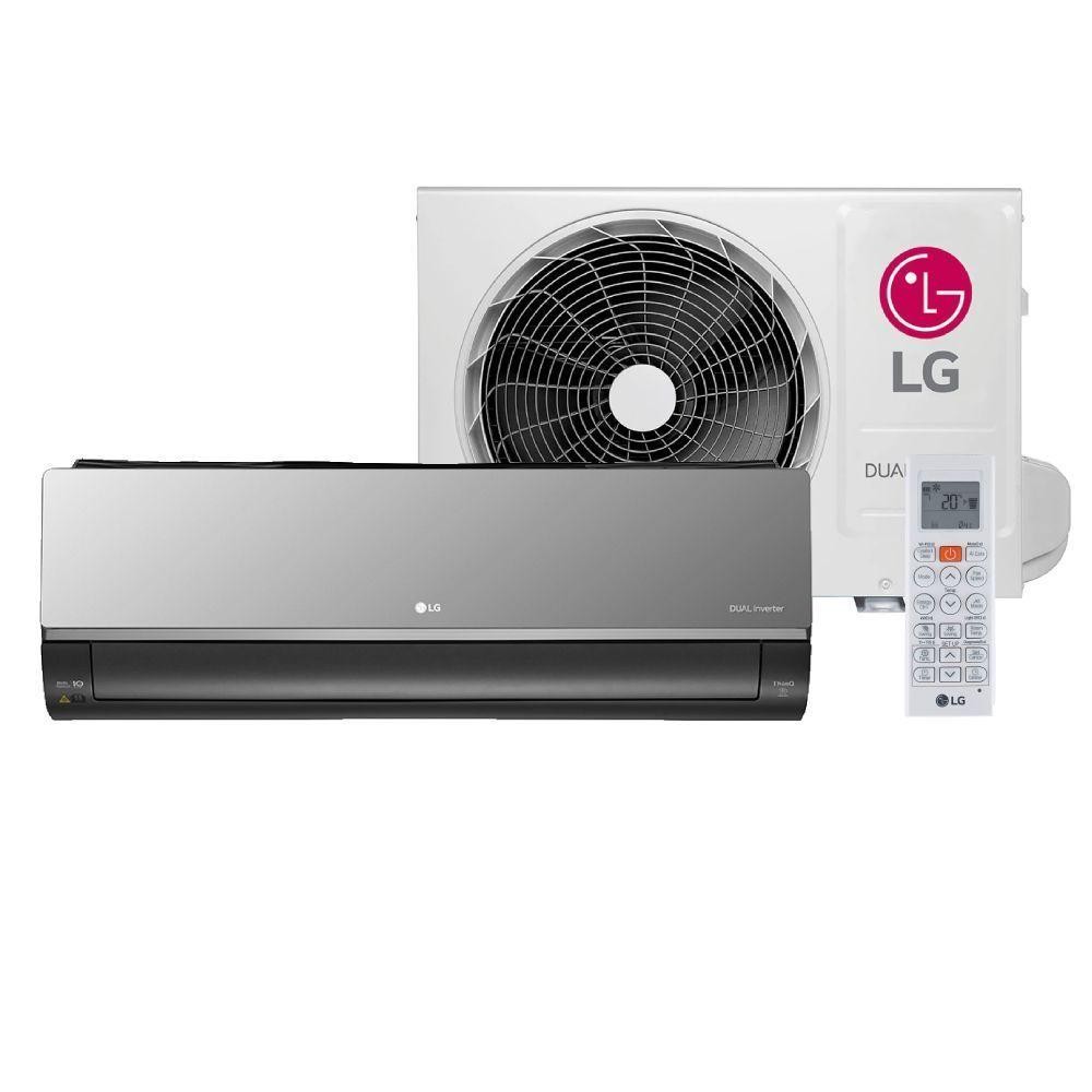 Ar-Condicionado LG DUAL Inverter Voice +AI ARTCOOL 12.000 BTU  Frio 220V - S3-Q12JAR1K