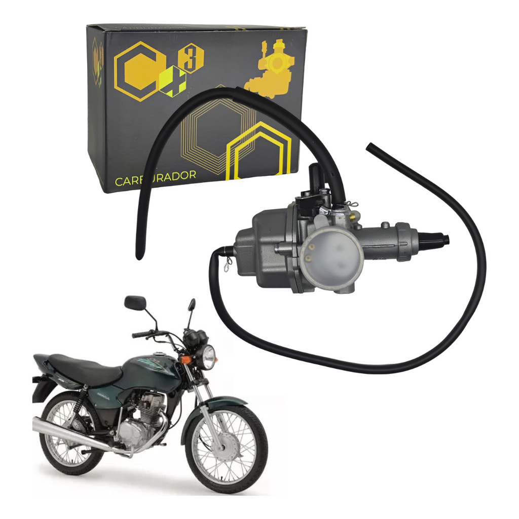 Carburador Completo Cg Fan Titan 125 2002 2003 2004 2005 2006 2007 2008 Original Cx3 em Oferta na Shopee