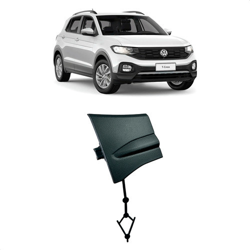 Tampa Reboque Parachoque Dianteiro T-cross Original Vw + Nf