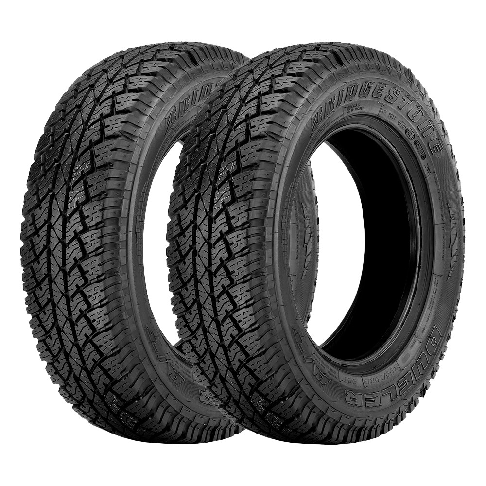 Jogo 2 Pneus Bridgestone Aro 15 Dueler A/T 693 205/70R15 96T em Oferta na Shopee