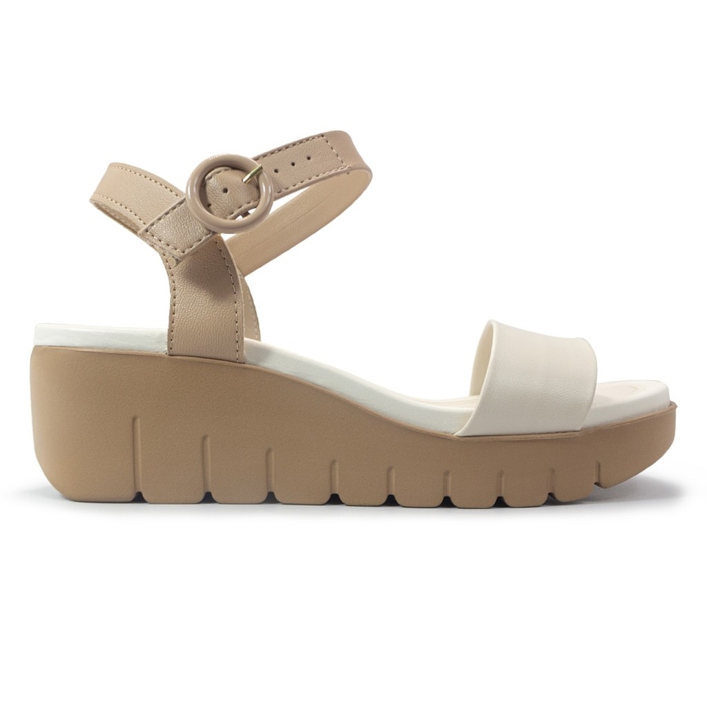 Sandália Moleca Feminina Napa Turim Salto Anabela 5536.100 - Women Shoes