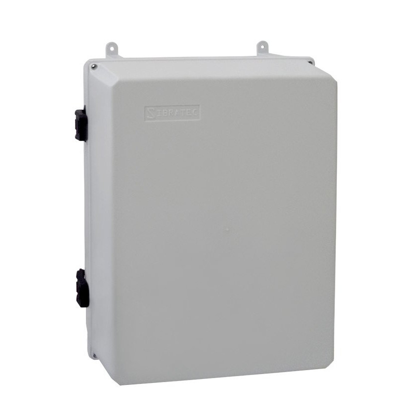 Caixa Plástica C35 26x17cm Grande Com Fecho Para Montagem Elétrica