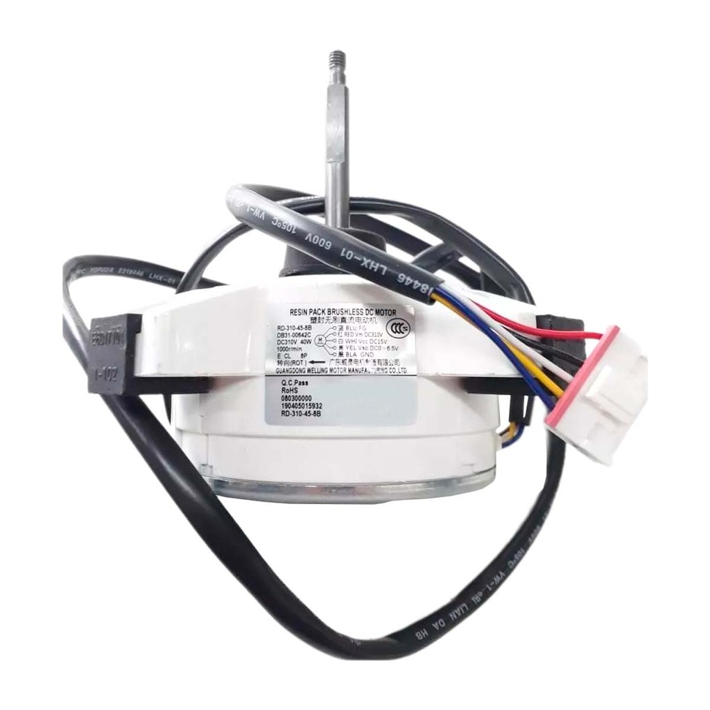 MOTOR VENTILADOR DA CONDENSADORA INVERTER AR CONDICIONADO SAMSUNG - DB31-00642C