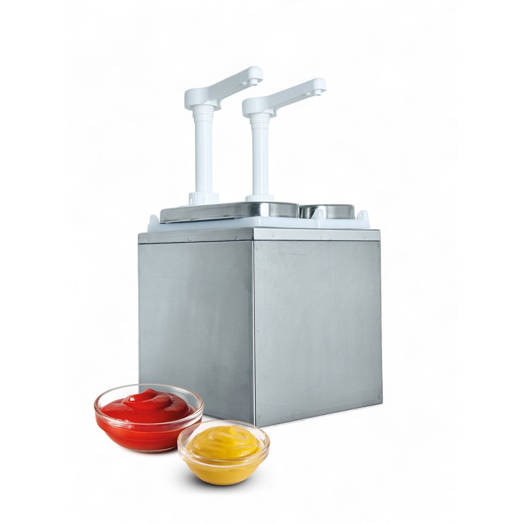 Dispenser Dosador de Molho ou Condimento em Inox 2 Litros