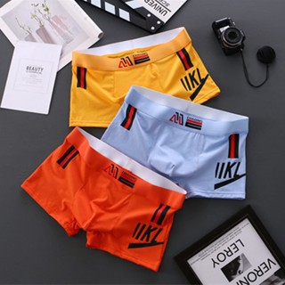 Cuecas Boxer de Algodão Masculina Para Homem Moda Masculina Shorts 824W