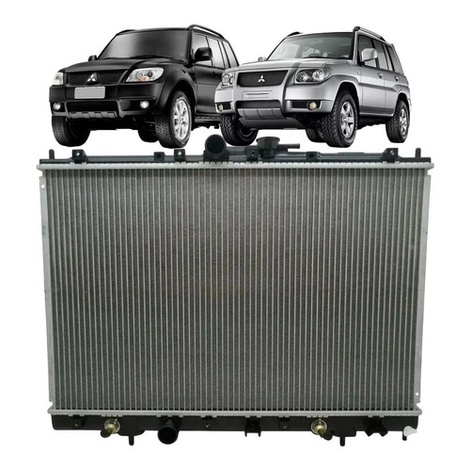 Radiador Eurus Mitsubishi Pajero Tr4 Io 2.0 90 93 96 99 2001 2004 2007 2010
