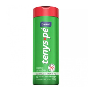 Tenys Pé Baruel Talco Canforado 100g