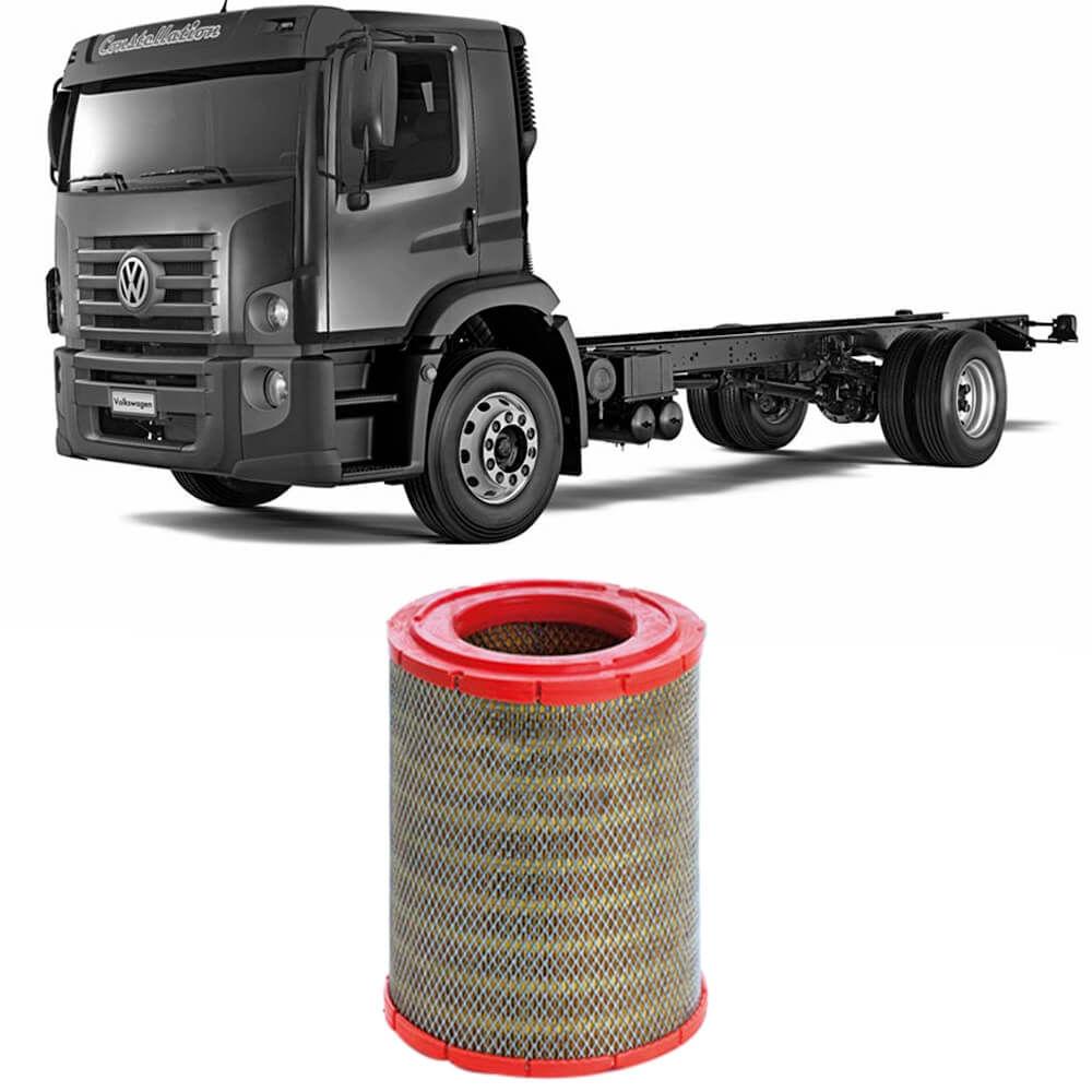 Filtro Ar Volkswagen Constellation Cummins 2006 A 2018 Metal Leve - Spare Parts and Accessories for Vehicles
