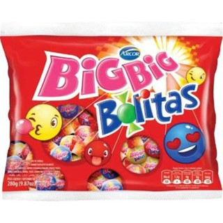 Chiclete Big big Bolitas Sortido 252g Arcor