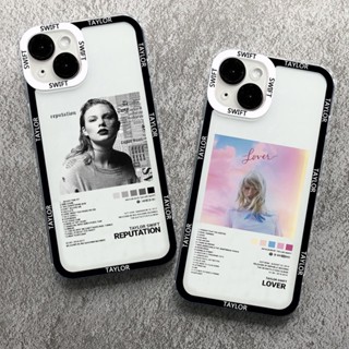 Taylor Capa De Silicone Macia À Prova De Choque Para iPhone 15 14 Pro Max 13 12 11 XR X XS