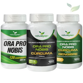 Kit linha Ora Pro Nobis - 600mg - Orginal Natural Green