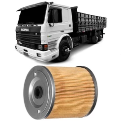 Filtro Separador Racor Scania P 93h Sohv L6 95/99 Tecfil