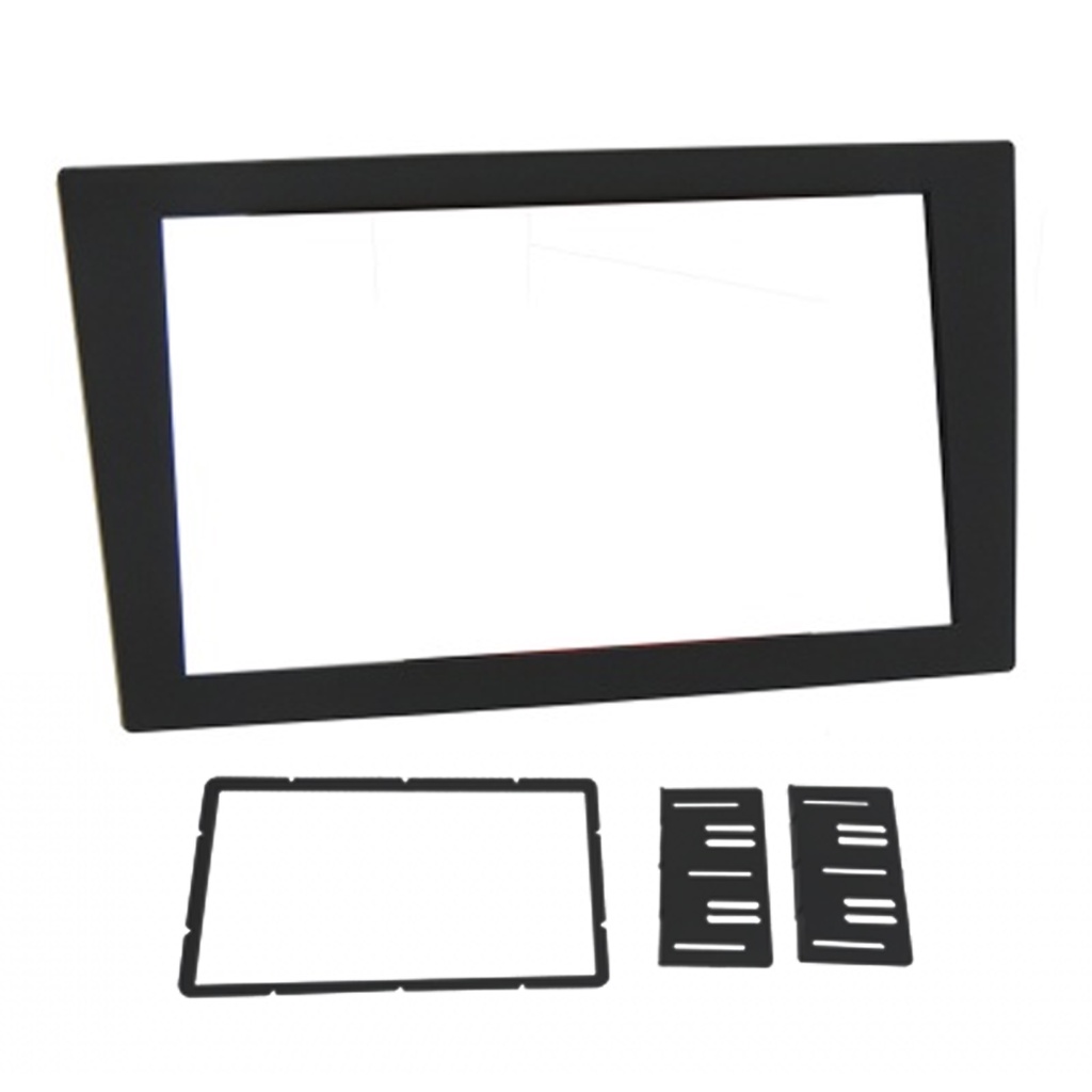 Moldura Central Painel DVD 2Din GM Vectra GT 2005/2011 Meriva/Montana 2003/2011 Corsa 2002/2011 em Oferta na Shopee